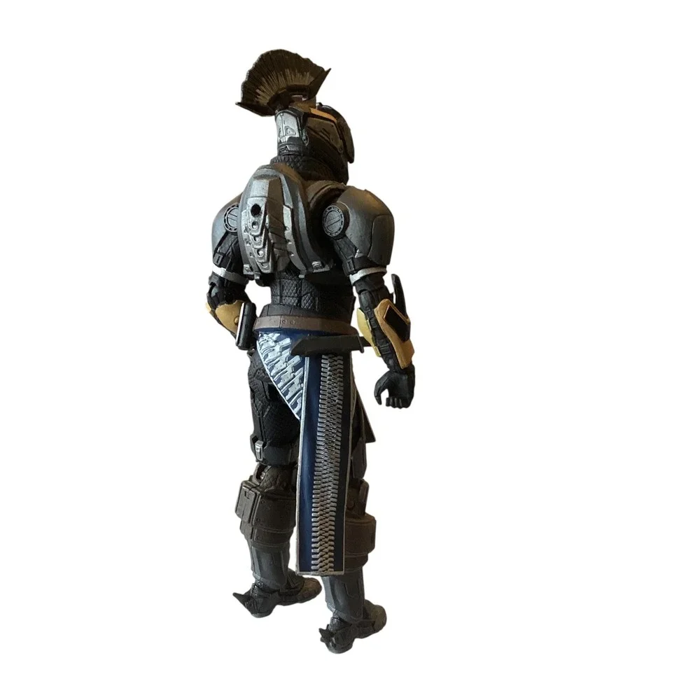 McFarlane Toys Destiny Saint-14 Action Figure 7 Inch Titan Hero Grey Gold